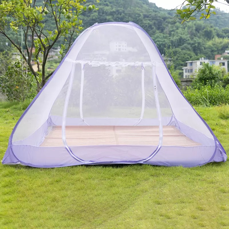 Foldable Pop Up Mosquito Net Tent for Double Bed